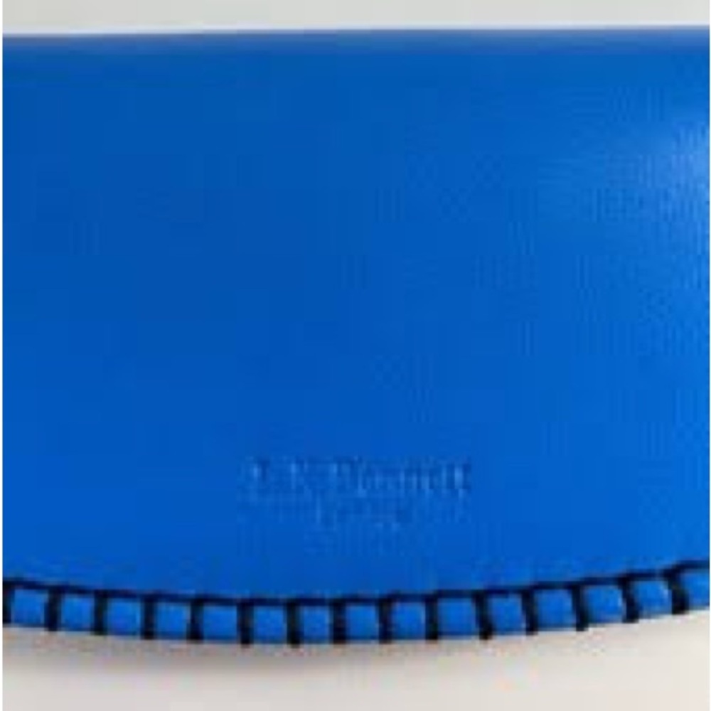 NWT - LK Bennett Sky Blue, Navy and White Clutch - Picture 2 of 16